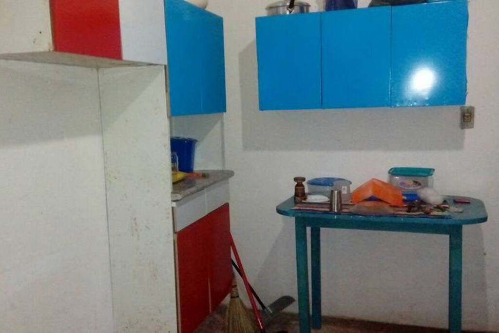 cozinha com todos os ultincilios