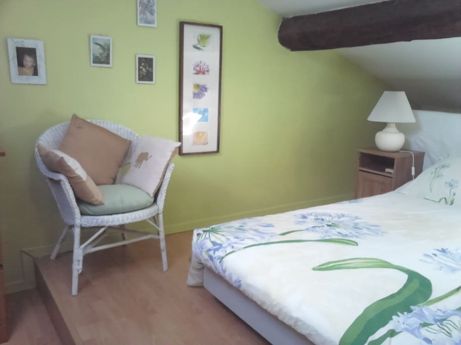 Chambre à l'étage