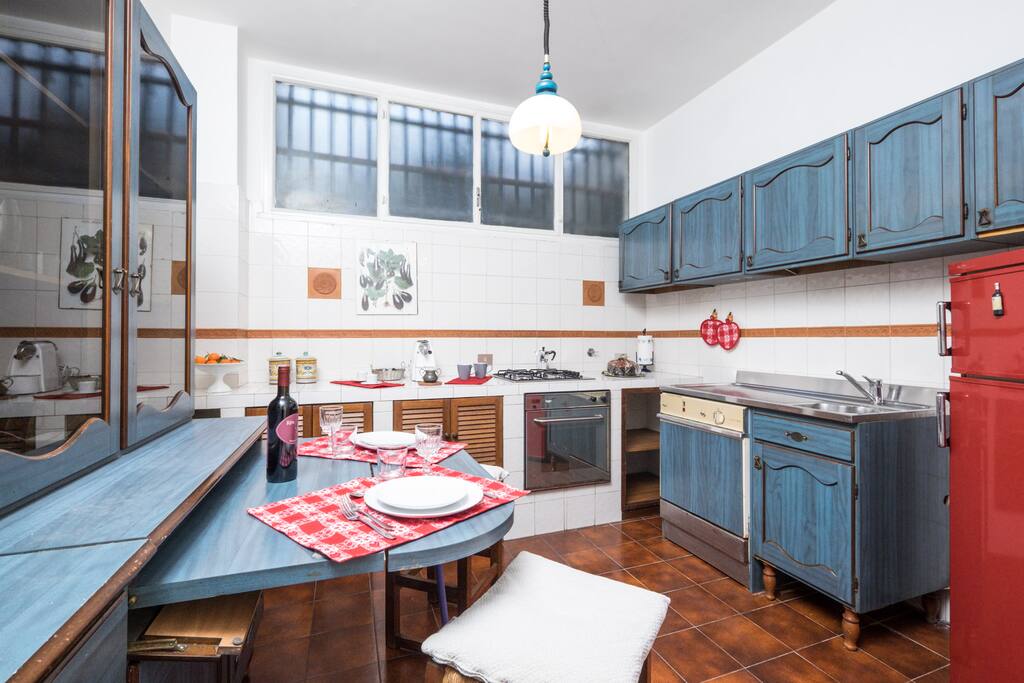 The kitchen