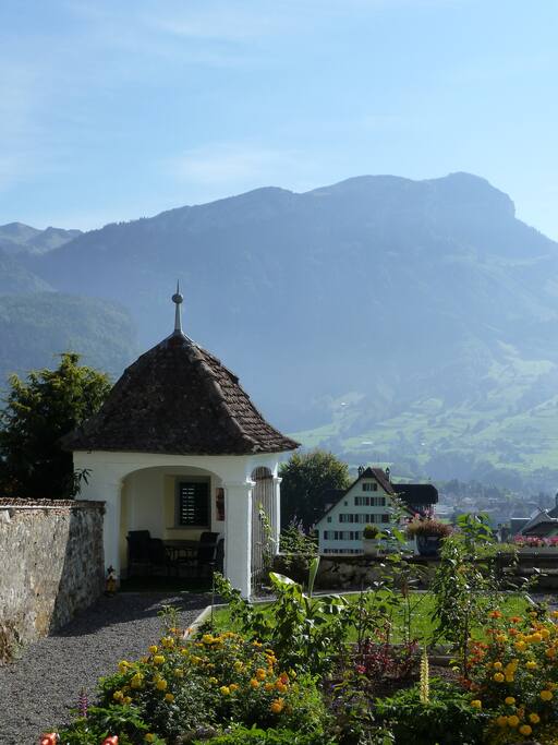 Gartensitzplatz