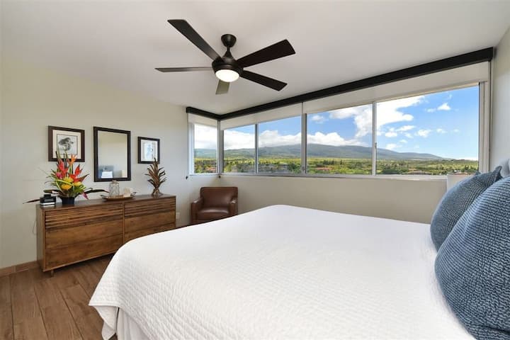 ห้องนอนผู้เข้าพักพร้อมเตียงคิงไซส์