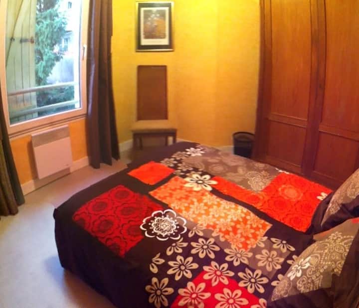 ห้องพักพร้อมเตียงคู่ที่ชั้น 2