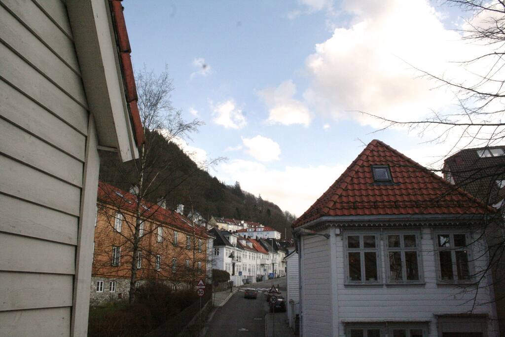 View from the private terrasse.