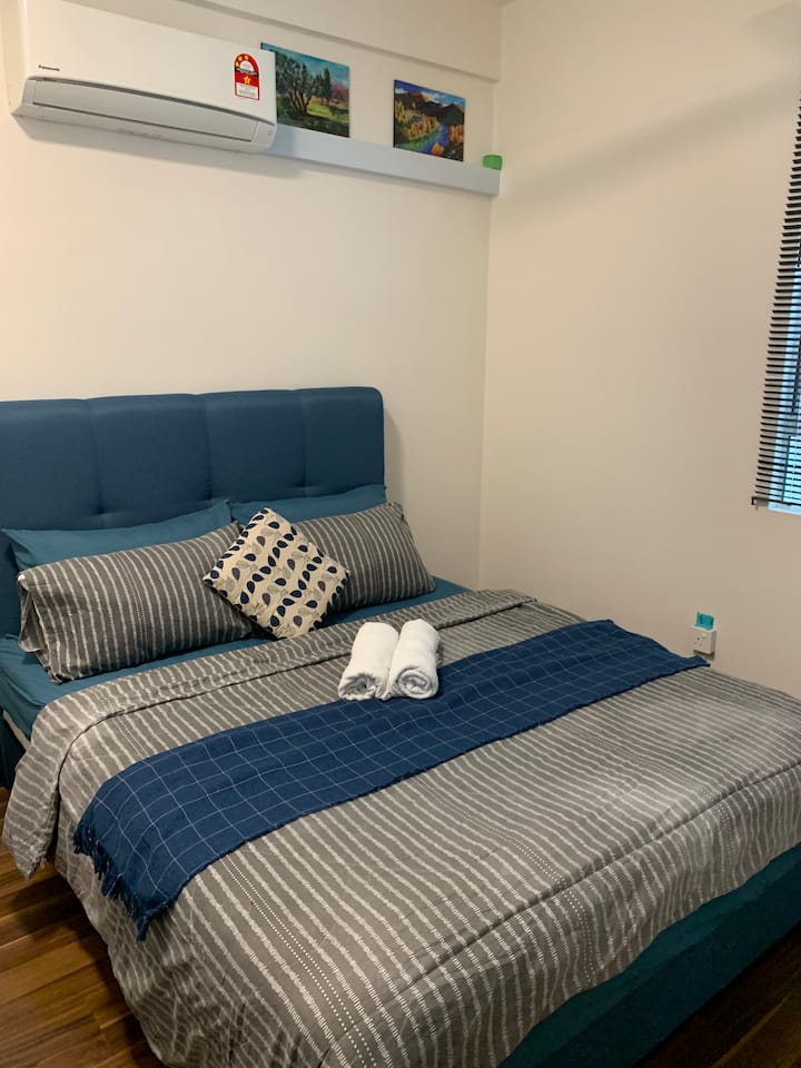 Spinal Care Mattress. 
With aircon + fan 