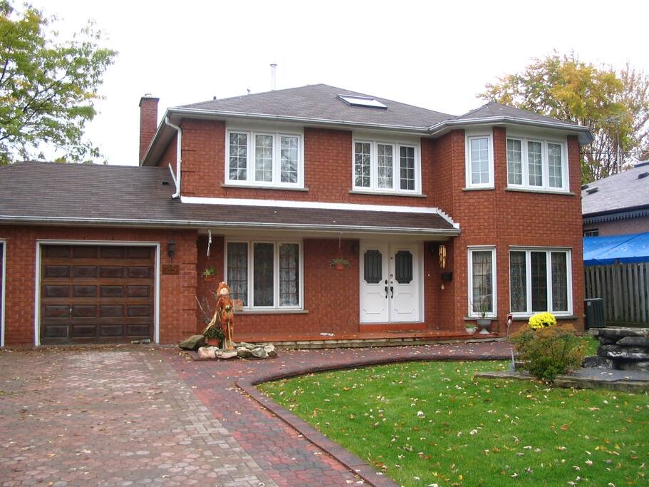 Front of the house