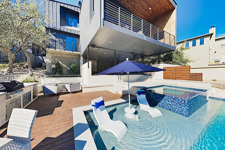 Luxurious River-View Home with Private Pool & Spa