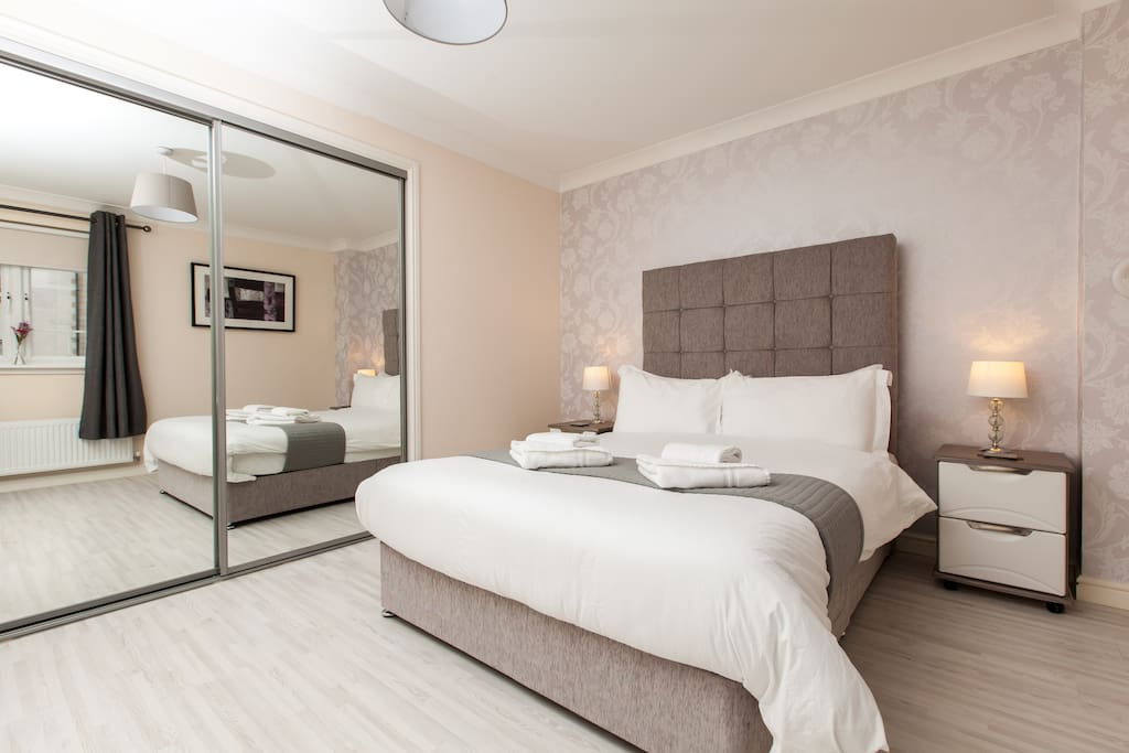 Bedroom 1 - Double Bed and fitted wardrobe