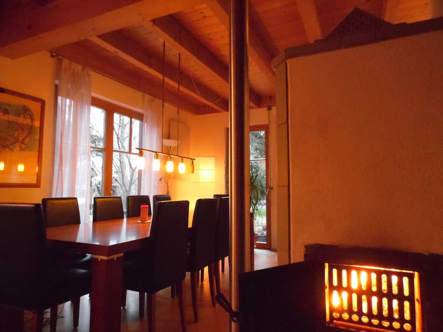 Esszimmer im Paterre