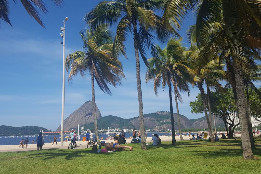 Parque e praia do Flamengo