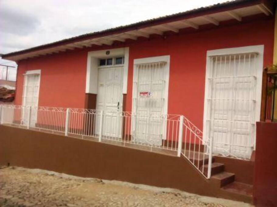 Frente de la casa