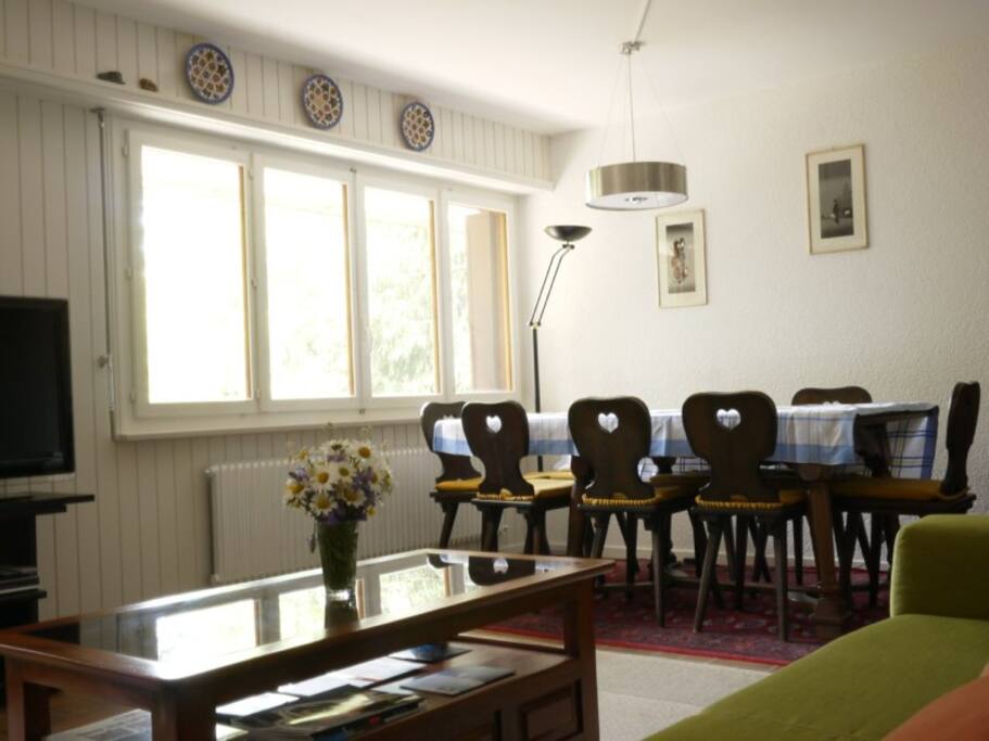Large dining area