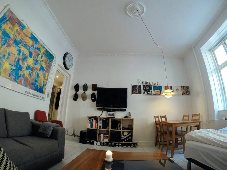 Couches and a TV
