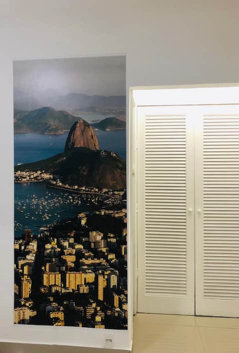 Studio Copacabana, Rio  5 min from the beach and  metro