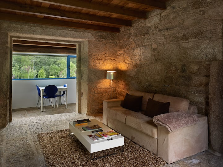 Charming Rural Cabin With Private Garden - Galicia