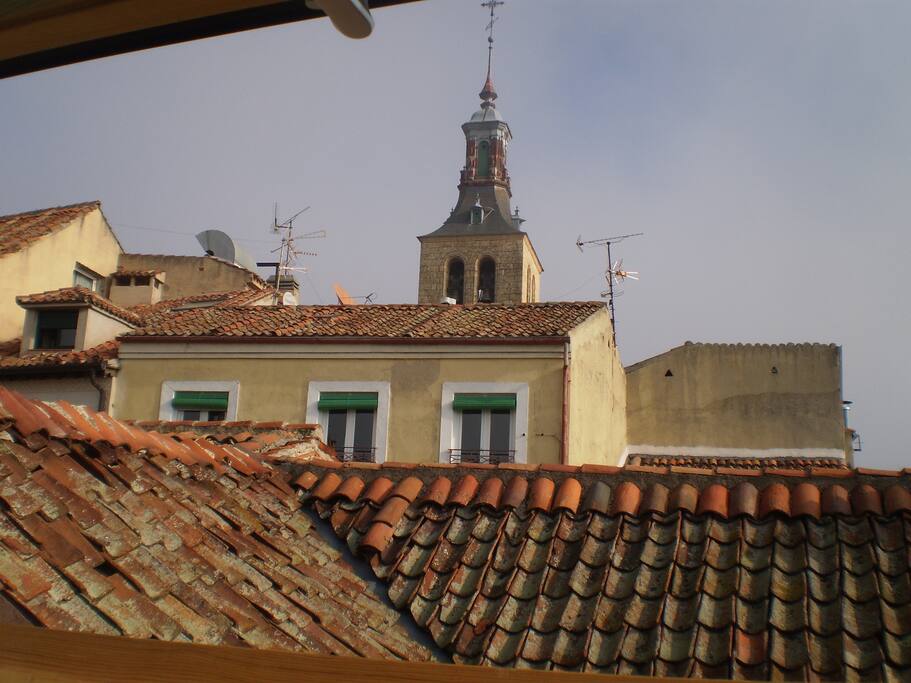 Vista desde la ventana del dormitorio