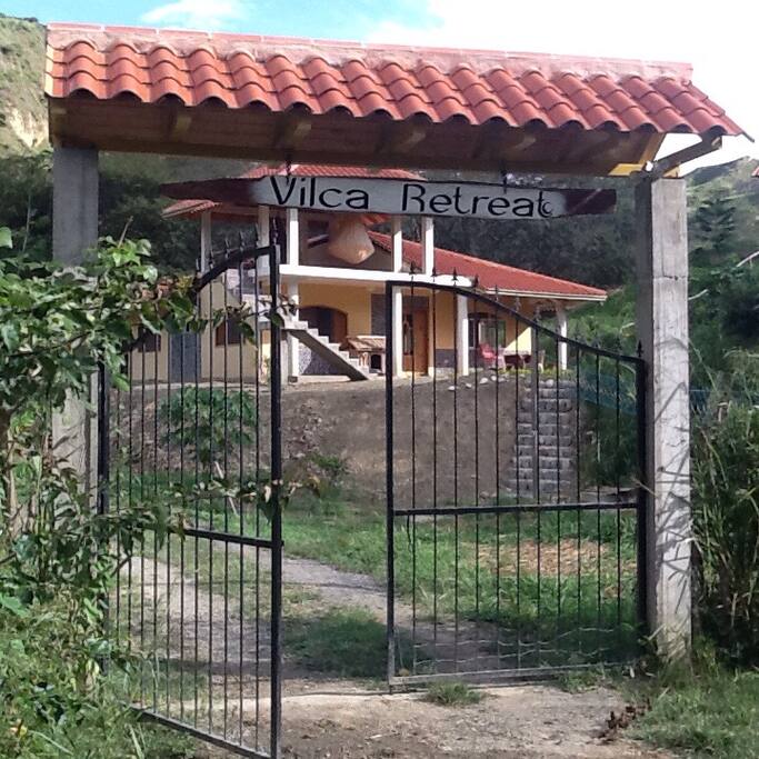 Entrance to Vilca Retreat