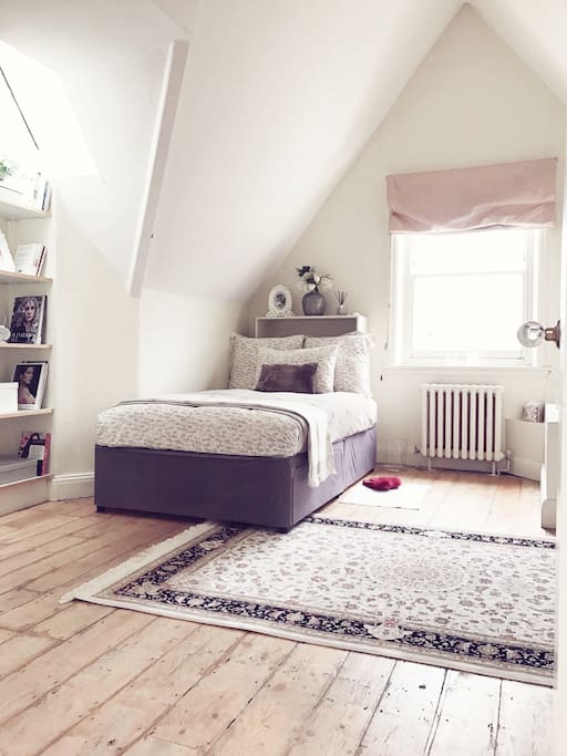 the bedroom
