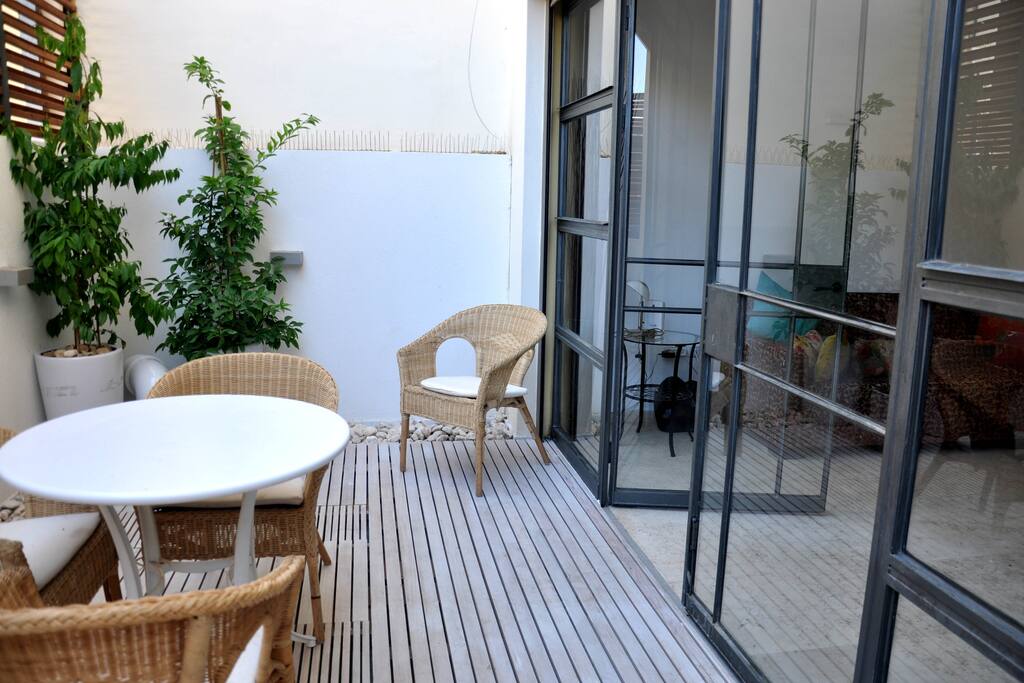 The patio