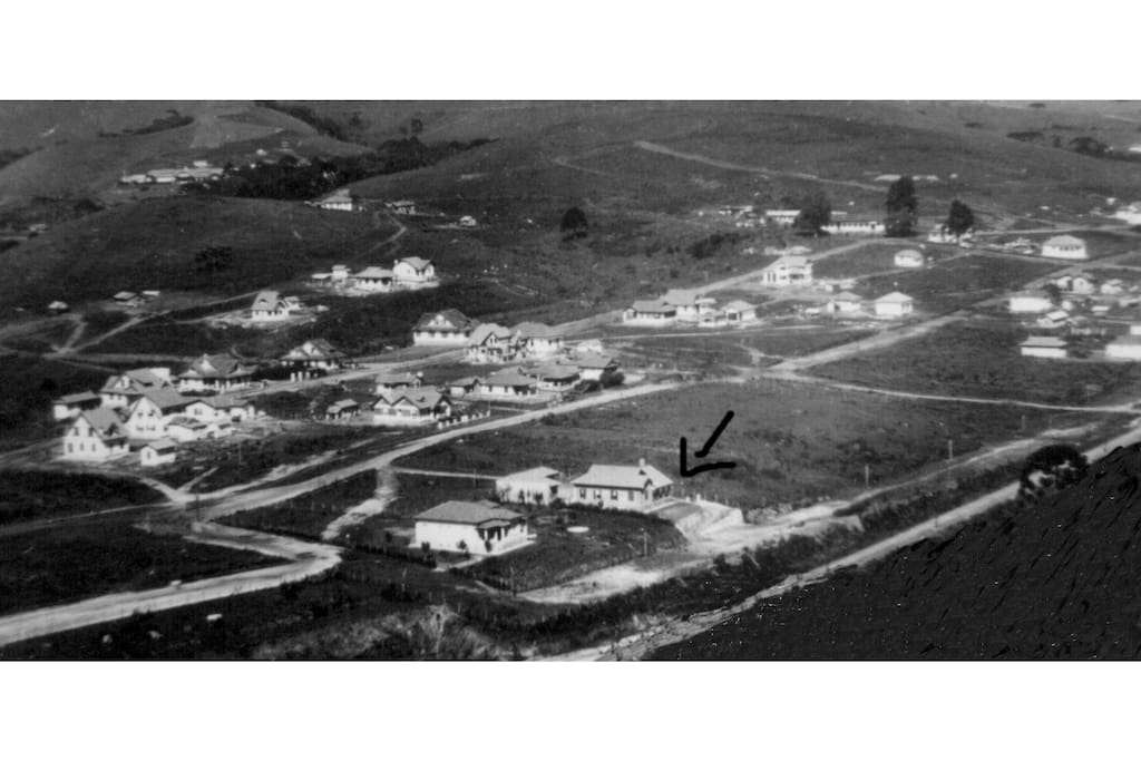 Foto da casa no ano de 1941.