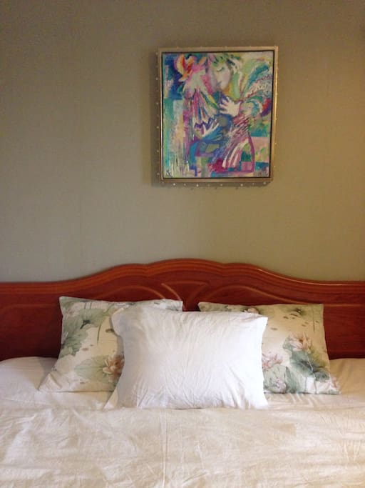 Double bed.
