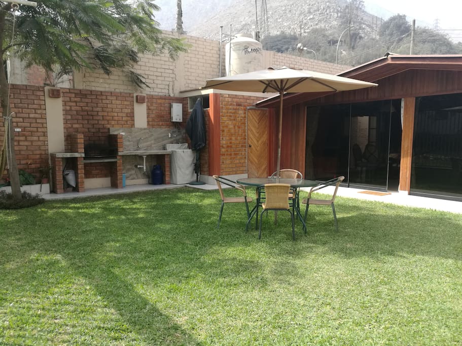 Zona de parrilla