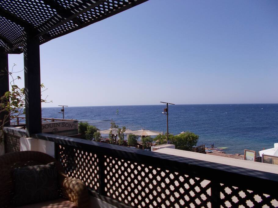 Terras with sea view