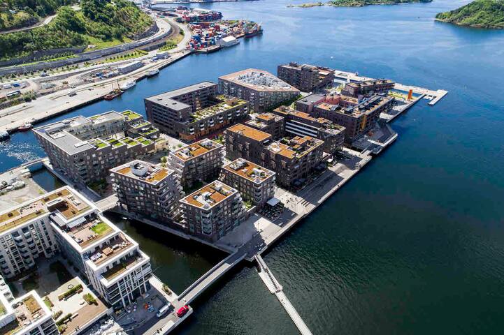 Føl deg som hjemme på Sørenga! Sjøutsikt gallery image 2