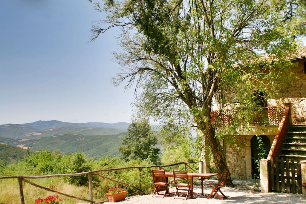 Casa della Maestra has amazing views