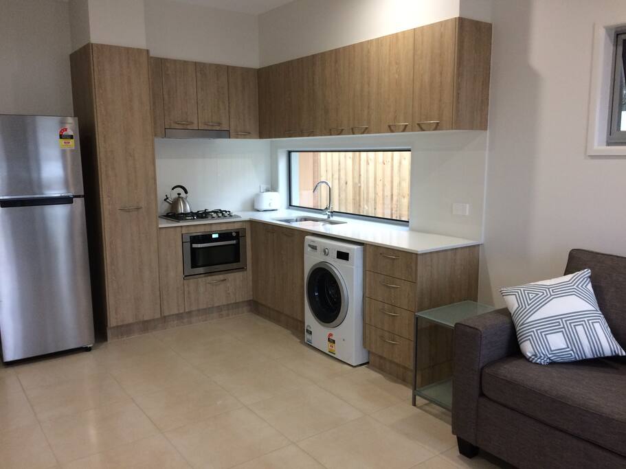 Kitchen with oven & stove