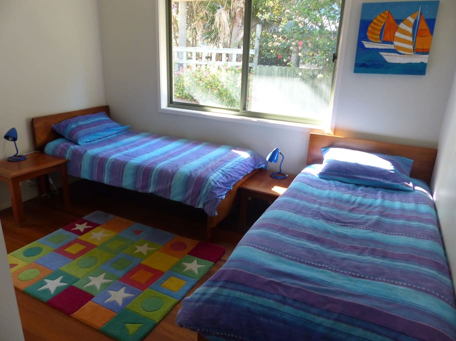 Second bedroom with wardrobe