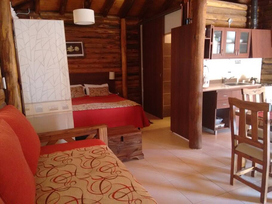 Cabaña tipo Loft para cuatro personas