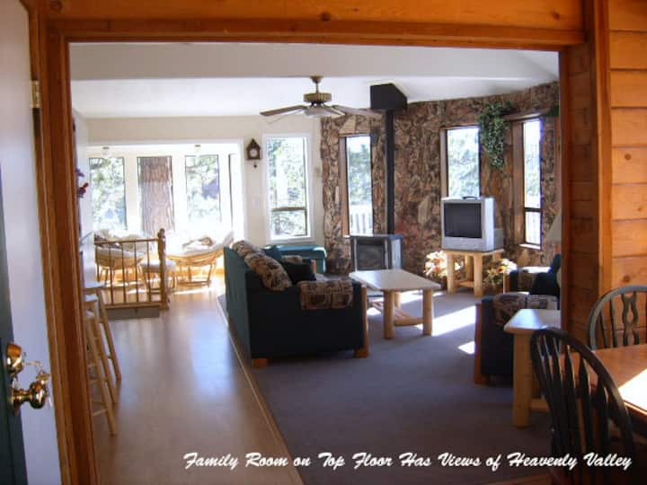 Tahoe Heavenly Sky Nest with 500 Mbps Internet