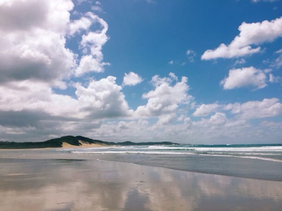 A 5-minute stroll from a world-class beach