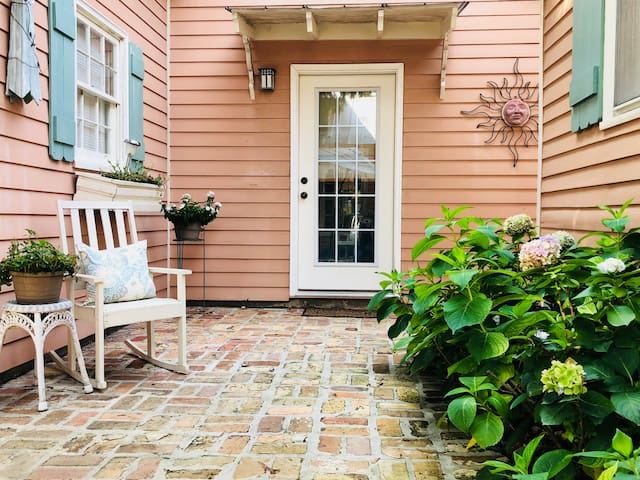Main Street Retreat in Top-Rated Small Beach Town