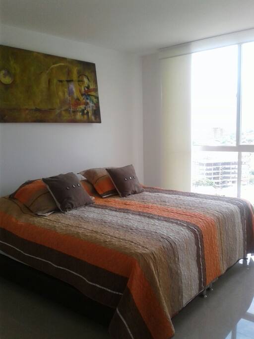 Habitación principal, con cama matrimonial