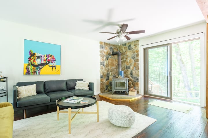 Cozy, Tranquil Fully Equipped House Near Woodstock - ウッドストック, NY
