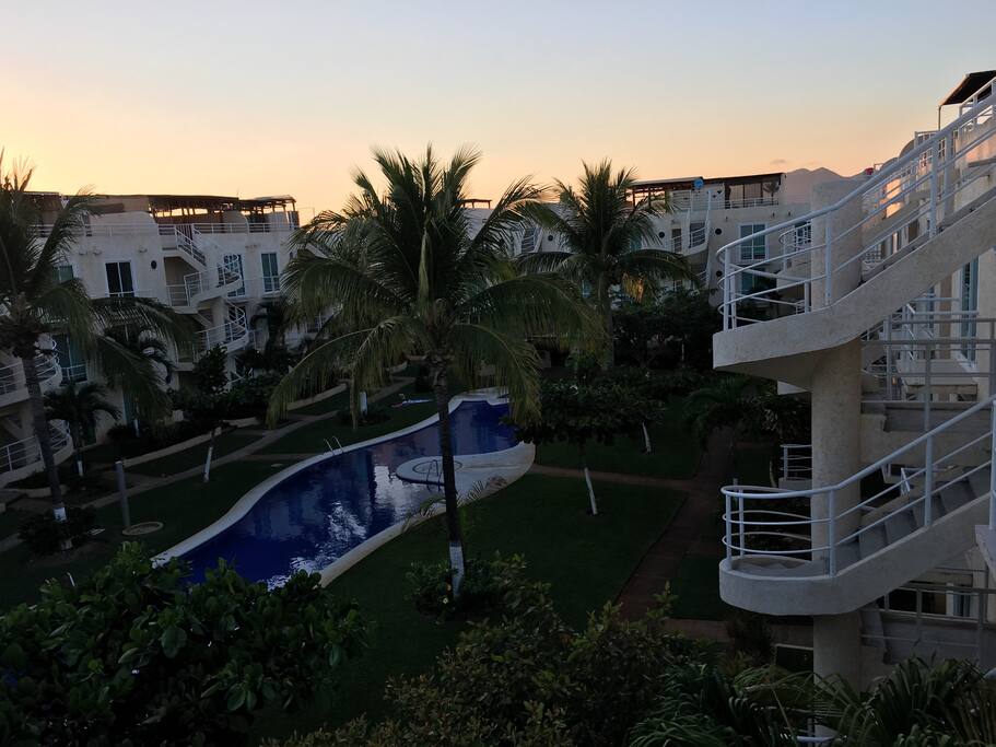Vista del condominio