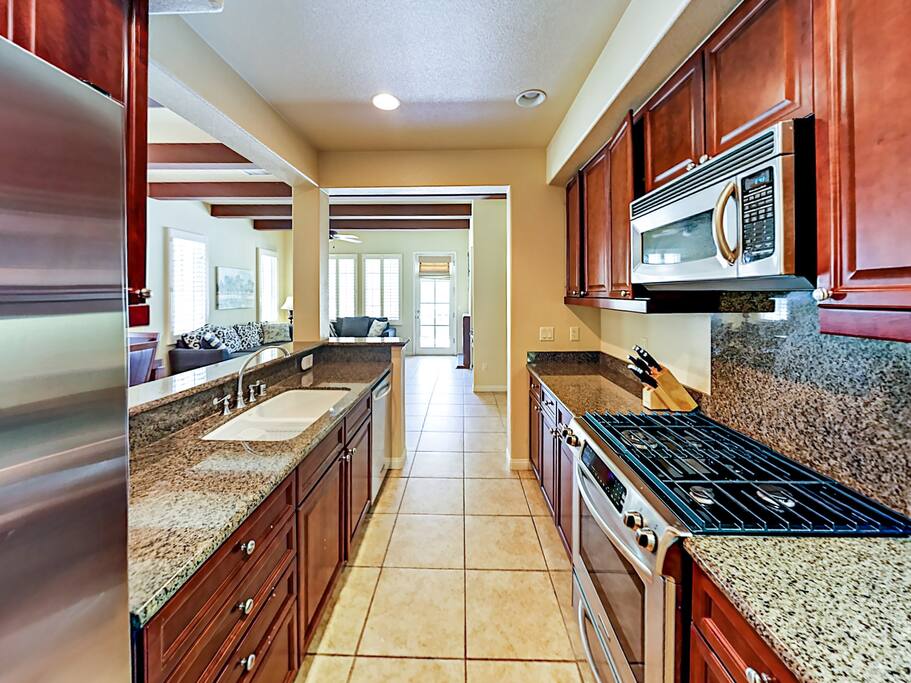 Guests will find the TurnKey HomeDroid Tablet in the house. This electronic directory provides helpful information (e.g., TV instructions) and area activities/suggestions.