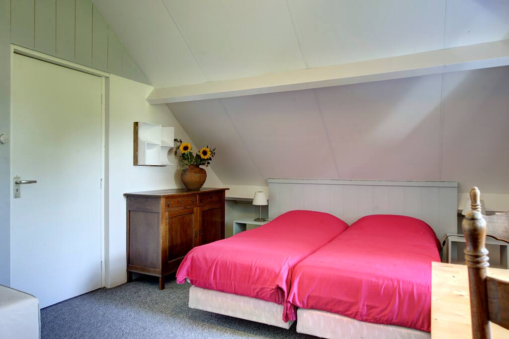 room 1, for 3 persons, own toilet and shower