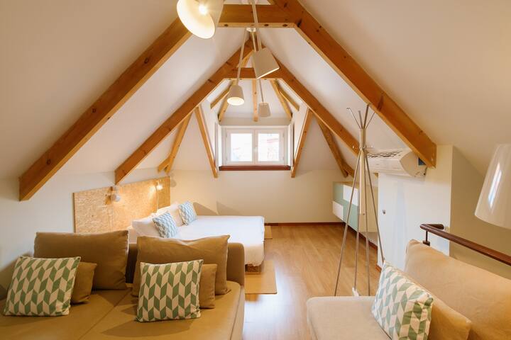 Amazing duplex apartment at the city heart!