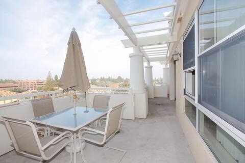 WFH from Penthouse with View and location!