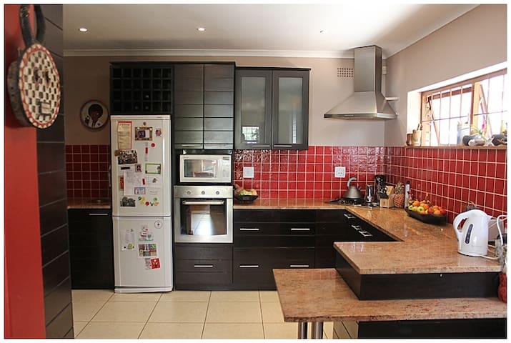 Large family home with lovable cat