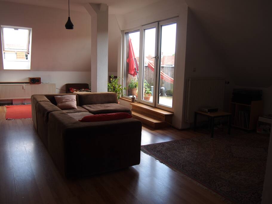 Living Room with Terrasse