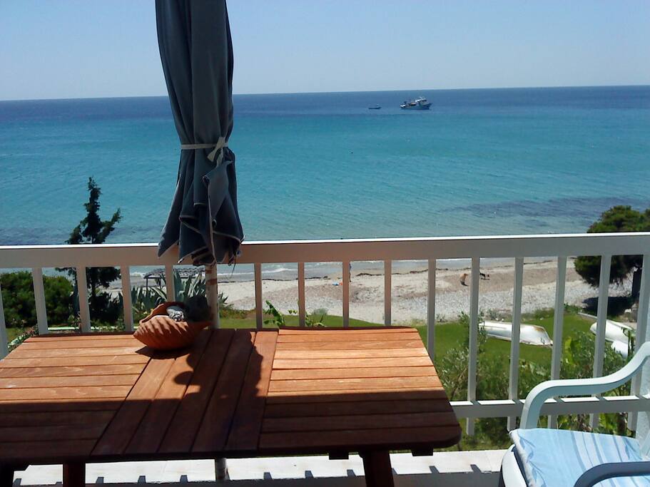 Main front balcony