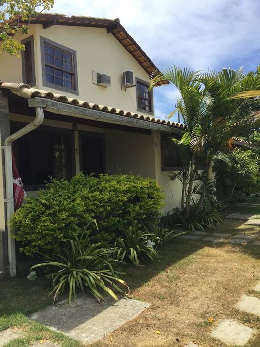 Fachada da casa.