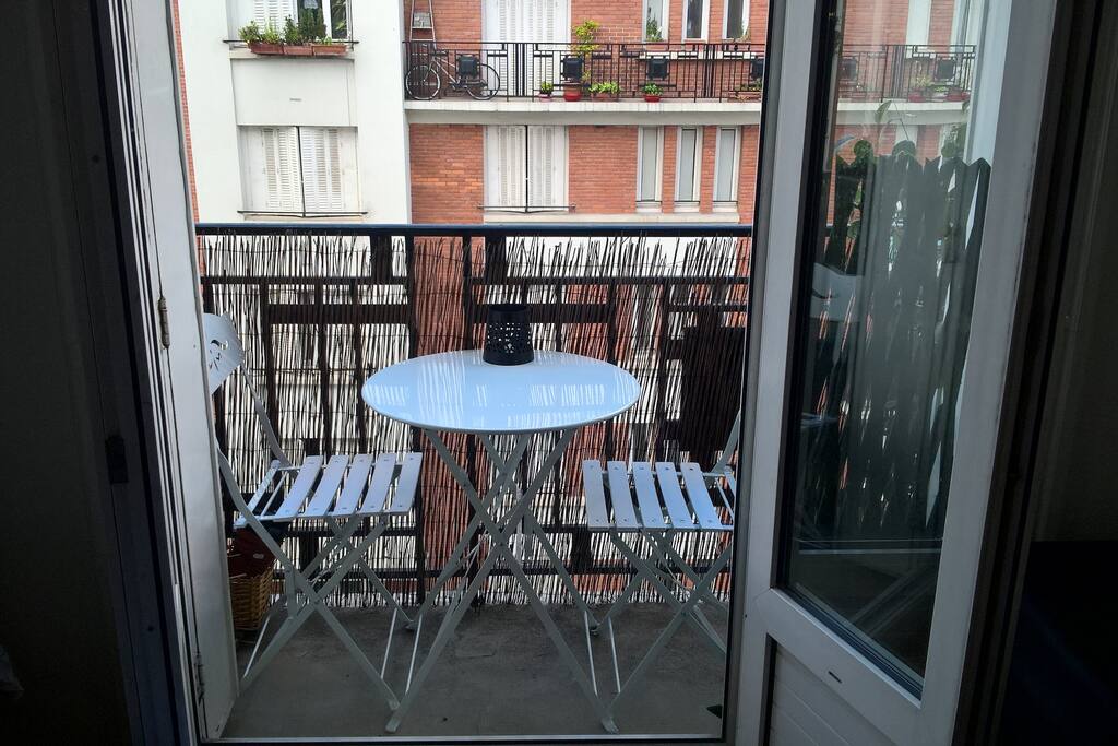 Balcon de votre chambre
