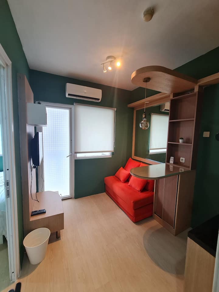 New Renovated Green Pramuka Apt - Jakarta