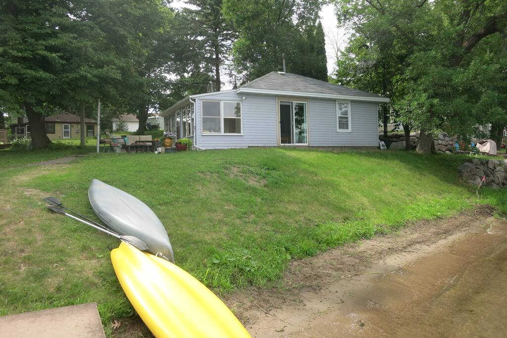 View from the lake.
