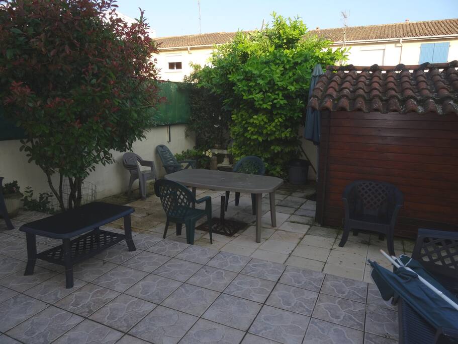 Vu cote jardin-Ouest