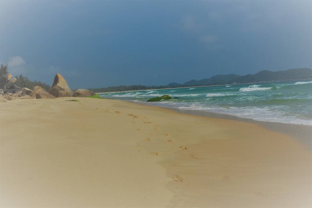 10 Kilometer langer Sandstrand